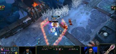 lol全明星线上,巅峰对决，星光熠熠